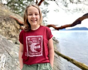 Penny Postage Vintage Bamboo and Organic Cotton Kid’s T-Shirt