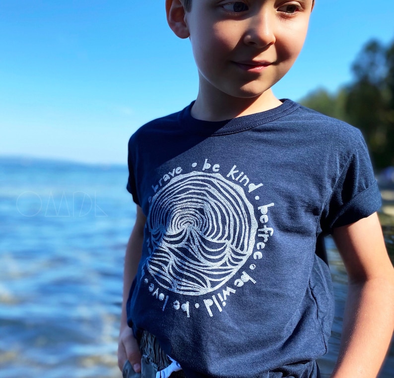 West Coast Anthem Kid's T-Shirt Bamboo and Organic Cotton image 3