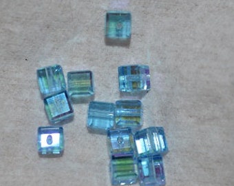 12 - 4mm Genuine Swarovski Crystal Beads - One pkg of each color only