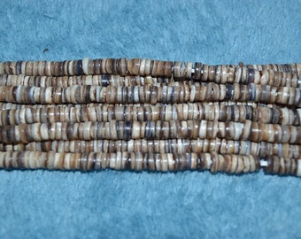 Tagnipis Shelll Heishi Bead strands. Handcrafted in Phillipines (2050004)