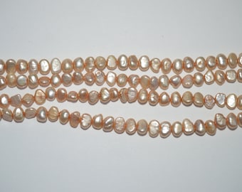 Sand Potato Freshwater pearls - approx. 4mm, 15" strand (4000045) L2-3