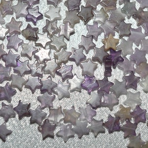 10- 6mm Amethyst Star Beads (2040221) LSB2-4-01