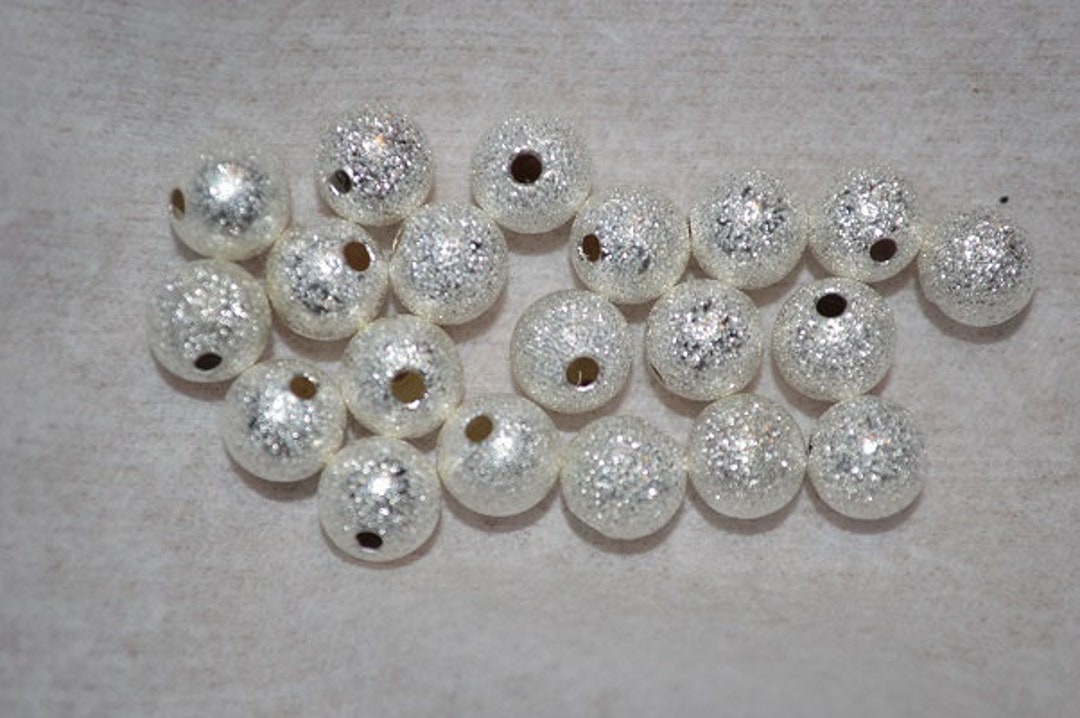 10-Pack Sterling Silver Stardust Finish Tube Spacer Beads - 2x8mm, #51127 8 thumbnail image