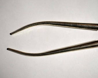 74mm Shiny Silver Plated Curved Cones  (3024520)BayC-F10
