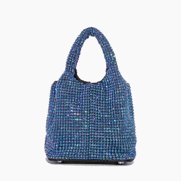 All the Luxe Signature Evening Bag (True Blue)