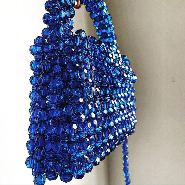All the Luxe Just Bead It! Bag (Cobalt Blue)