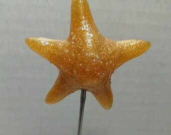 Starfish Poker, Drink Stirrer, Fruit Pick, Egg Tool, Food Decor, appetizer spike, Plant Decor, 1pc, custom made by CustomPokersAndMore