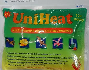 Heat Pack 72hrs, for CustomPokersAndMore Customers Winter season plant purchases ONLY! These heat packs are for the safety of your plant...
