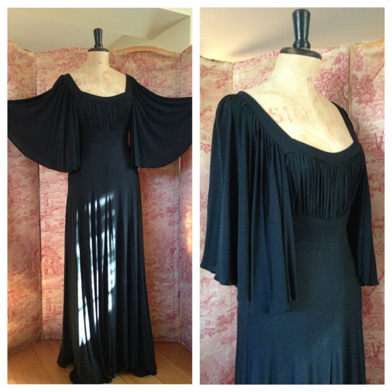 Striking vintage RARE Ossie Clark for Quorum 70s d