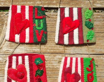 Reusable Felt Gift Card Bag (Sold Individually)