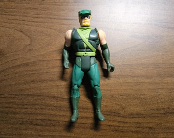 Vintage 1996 Hasbro DC Comics Total Justice Carded Green Arrow