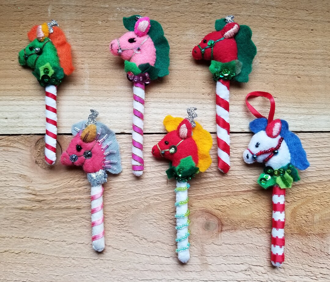 Hobby Horse Ornament sold Individually Etsy