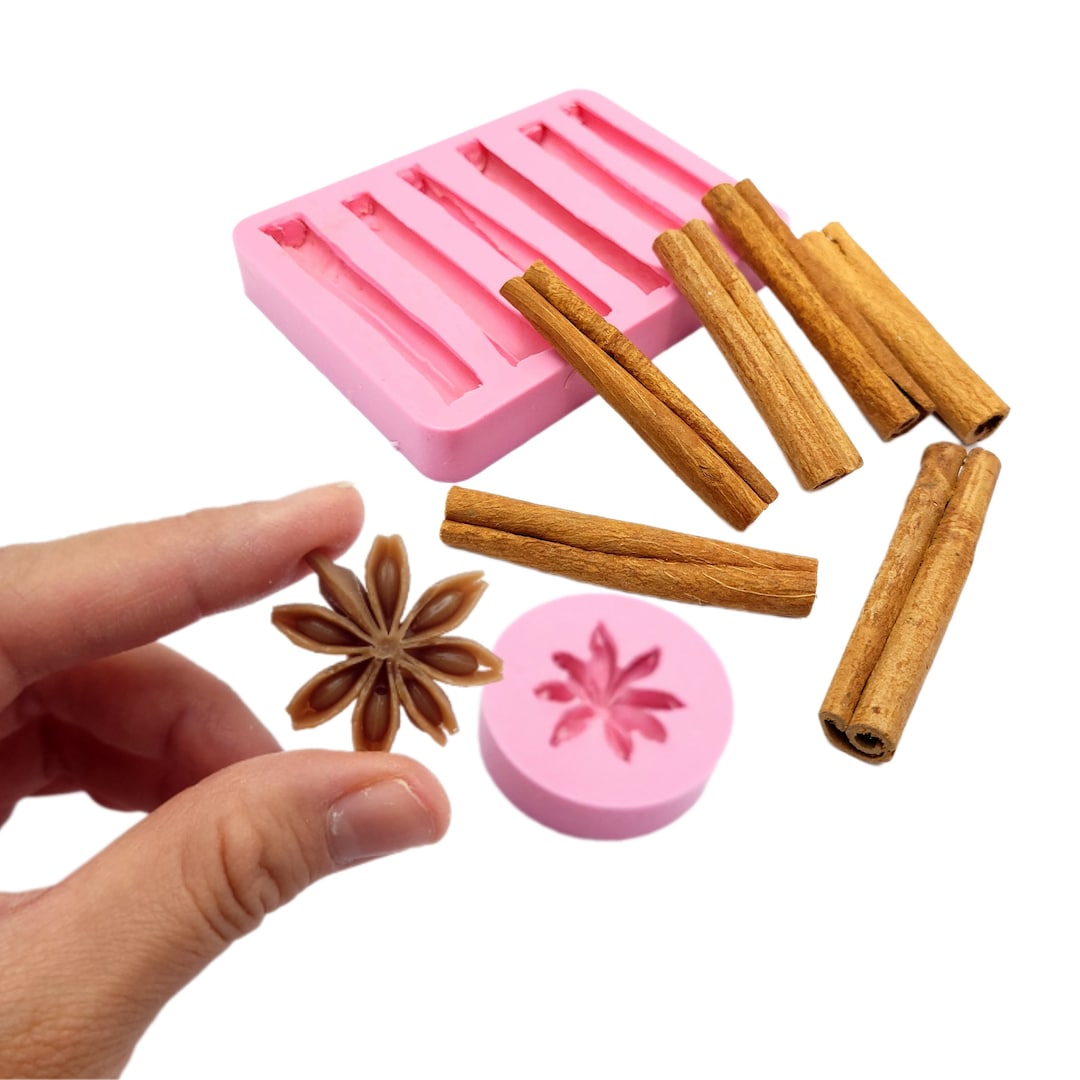 Cinnamon Sticks Mold, Star Anise Mold, Soap Making Mold, Candle Making