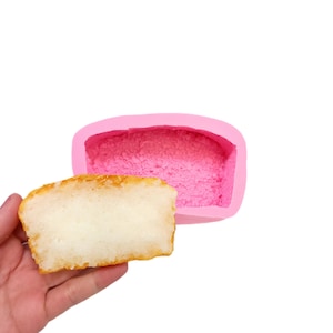 Pound cake slice wax melts mold chocolate cake | Soap | Candle | Mold for Wax | Mold for Resin NS099