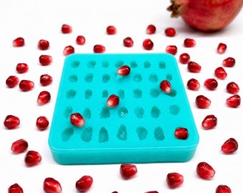 omegranate Seed Silicone Mold 35 Cavity, Mold for Chocolate, Candy, Fondant, Wax Melts, Soap, Resin, Clay and Cake