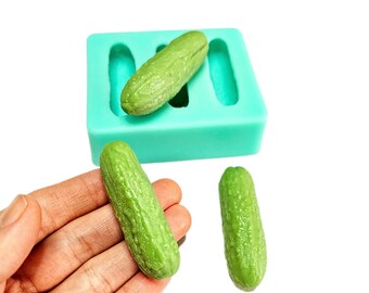 Pckle Or Cucumber Cooke Cutter Or Fondant Cutter And Clay - Etsy