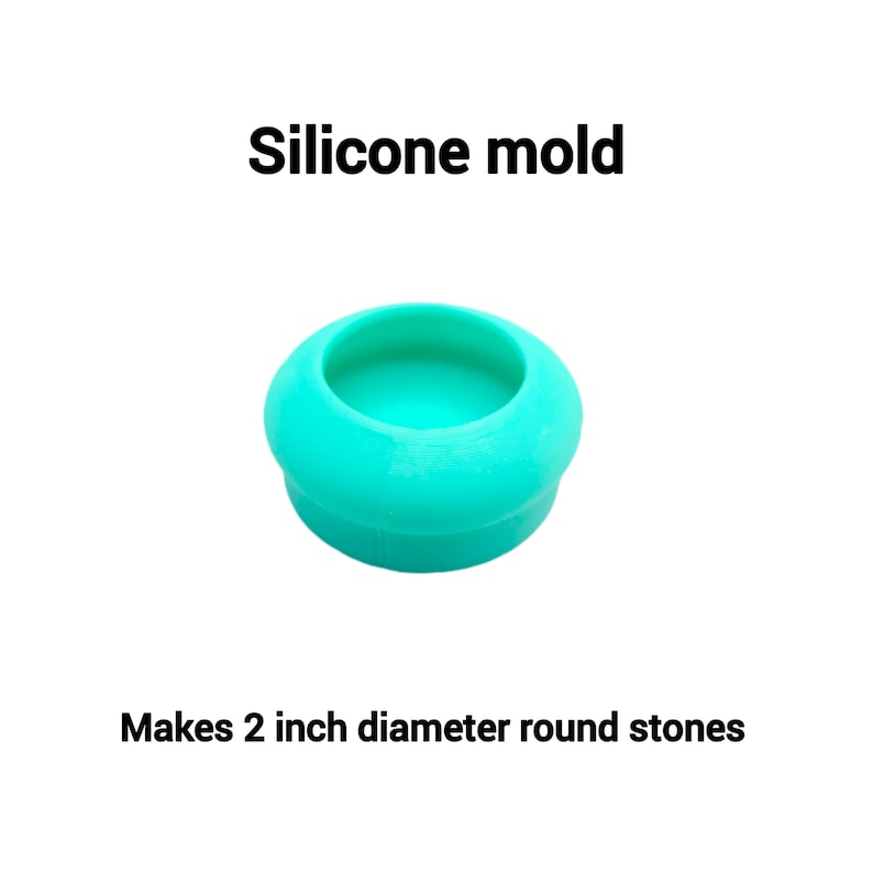 Mandala Stone Silicone Molds, 2 Inch Mold Mandala Art Silicone Mold ...