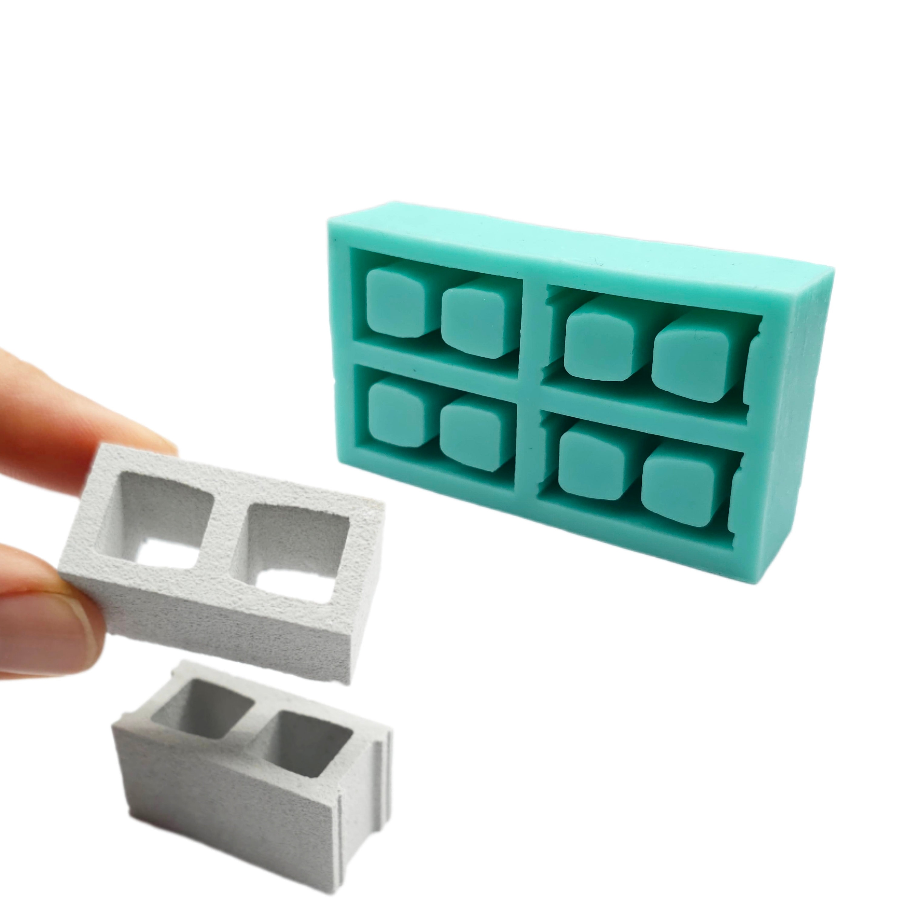 1:12 Scale Mini Half Cinder Blocks (15pk)
