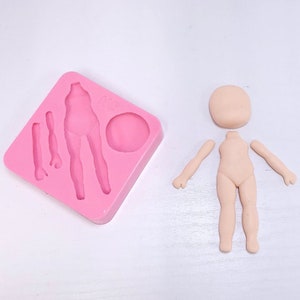 Full body doll silicone mold Dolls Silicone mold MS848