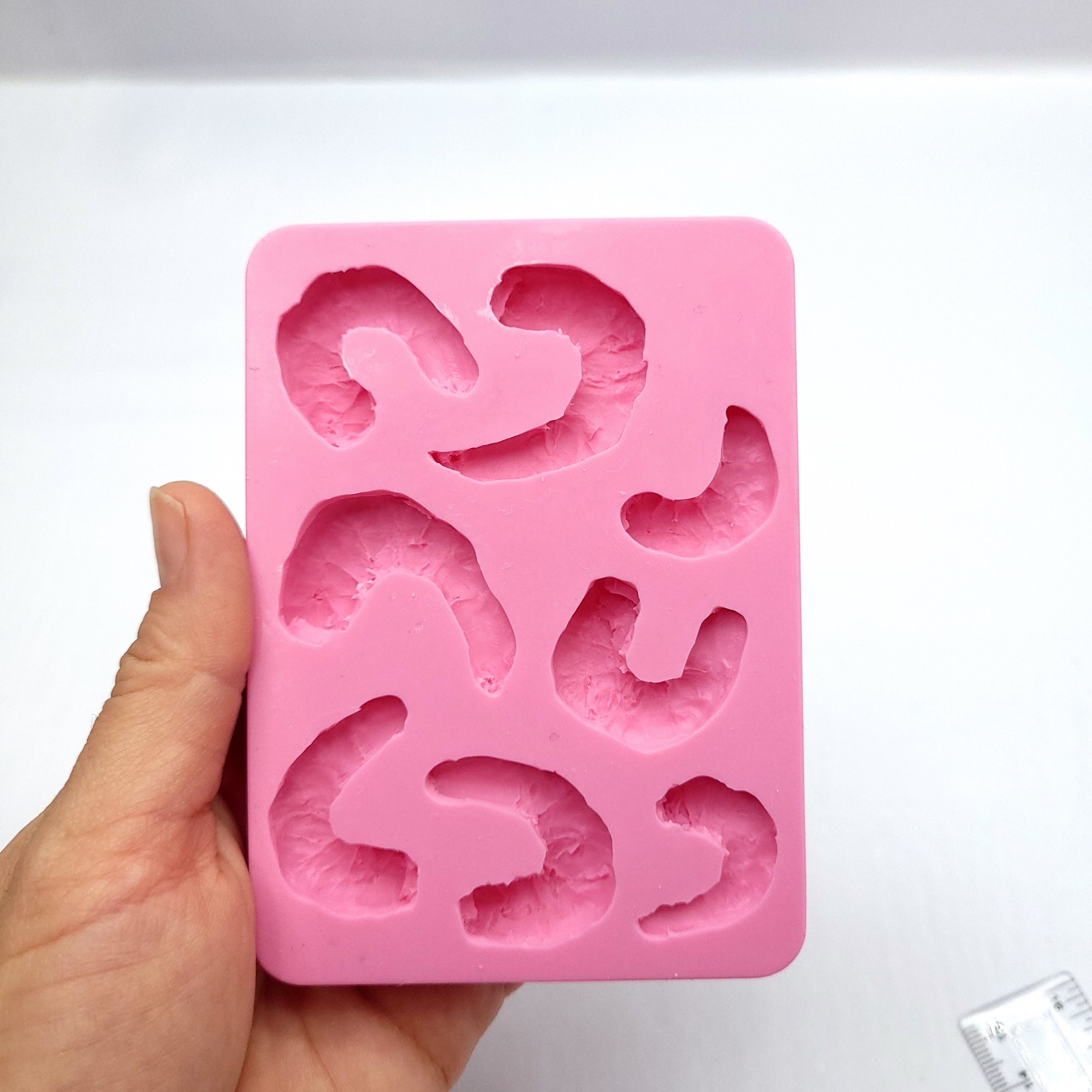 Shrimp Silicone Mold Soap Candle Mold for Wax Mold for Resin NC053