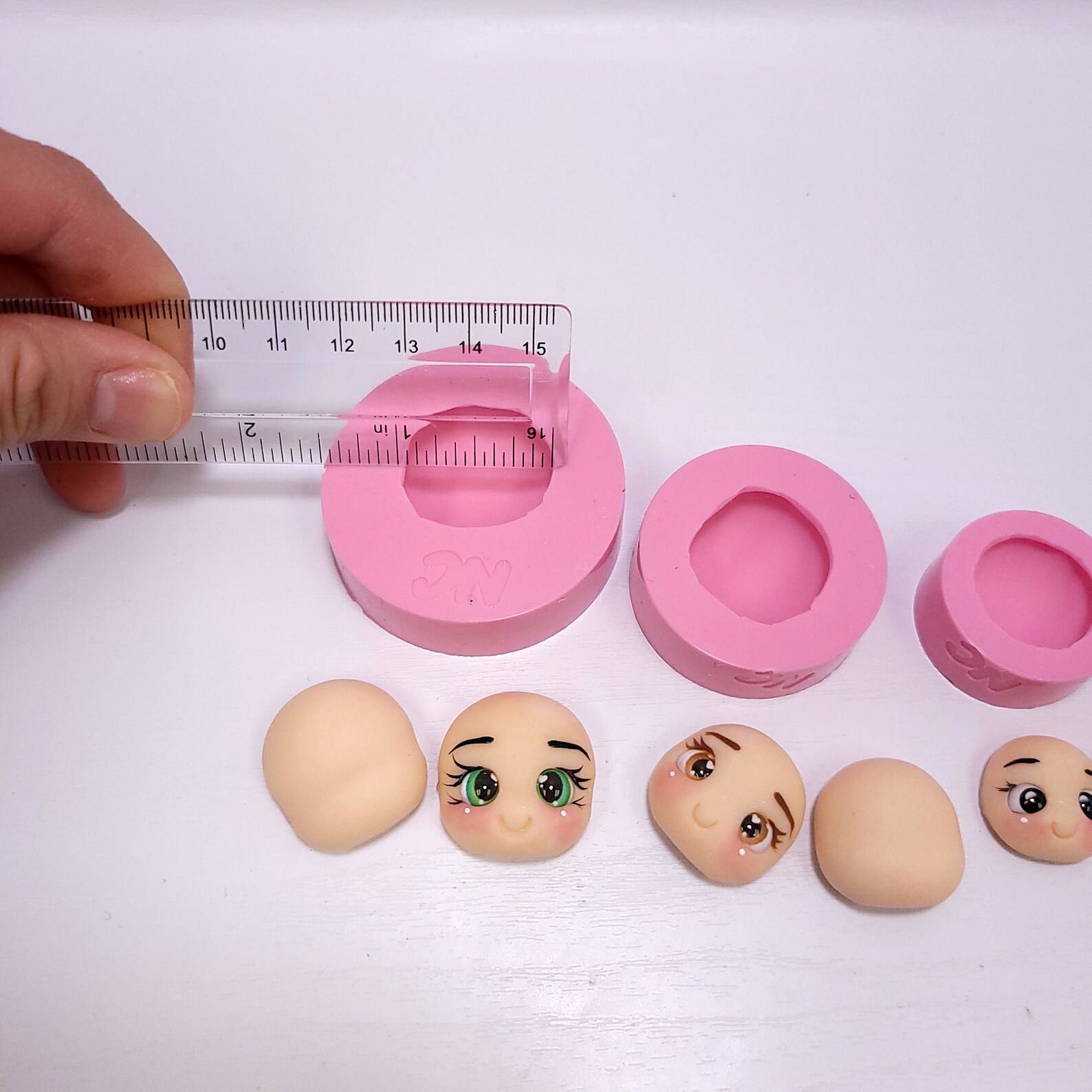 Doll Making Molds. Heads Doll Parts Multiproject Silicone Etsy