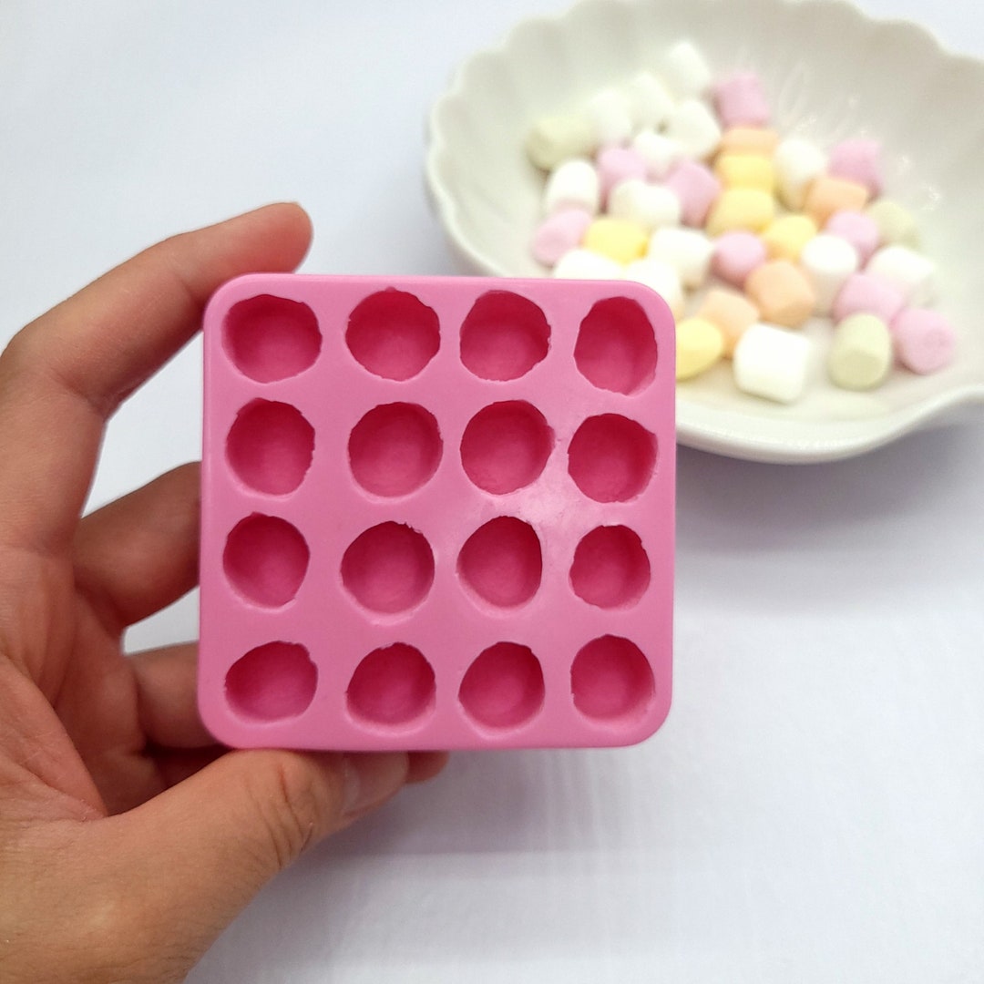 超美品 Mini Marshmallow Silicone Mold Multi Cavities Wax Mold Resin エクササイズグッズ
