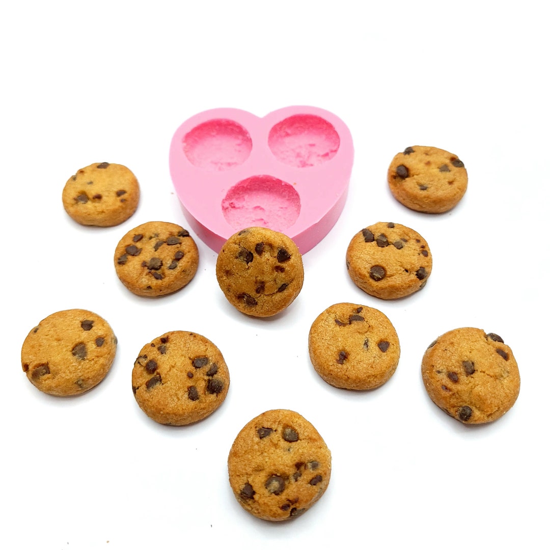 Chocolate Chips Cookies Silicone Mold Multi Cavities Flexible Silicone