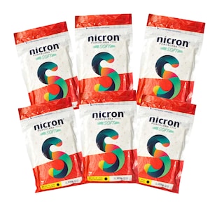 Cold porcelain, porcelana fria Nicron soft Bundle 6, Nicron soft 325 gr x 6, air dry clay, Modeling clay air dry nck