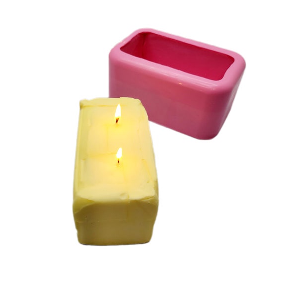 Customizable Butter Candle Kit With 3 Silicone Molds, DIY Edible