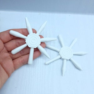 Herramienta de pintura. Juego de 2 piezas de porcelana fría, arcilla polimérica y muñecas. Herramienta para decoración de fondant, pintura rupestre y pintura de mandalas. Rueda de pintura.