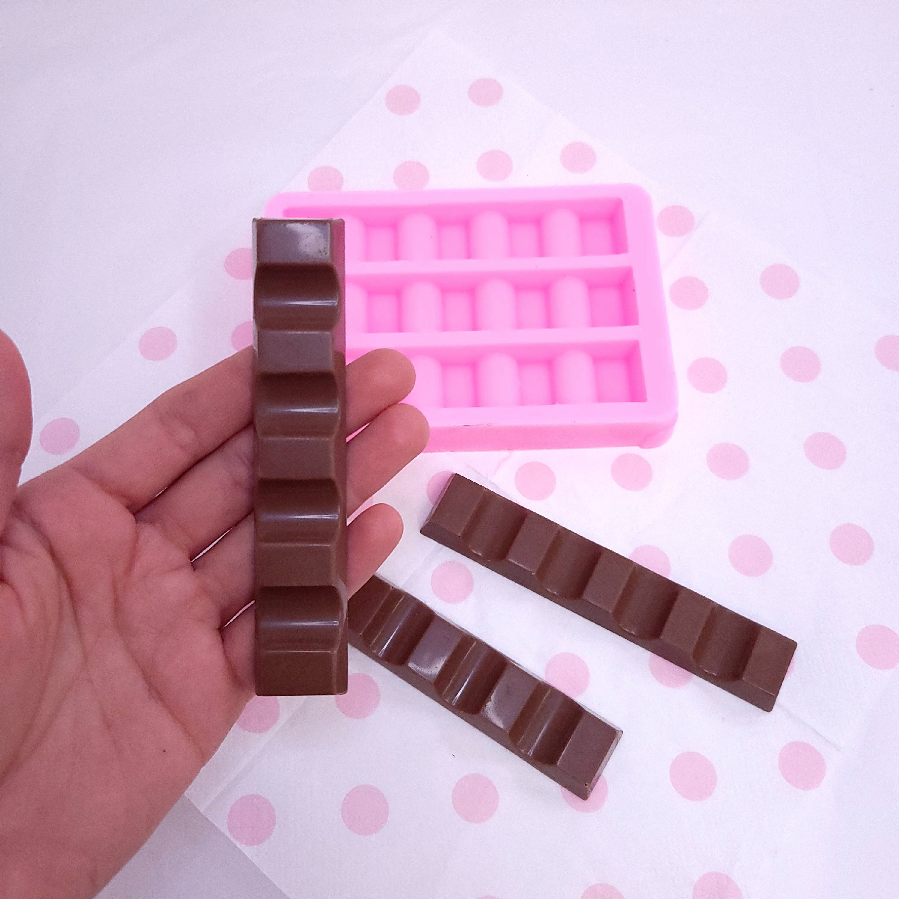 New 3d Silicone Chocolate Bar Mold Rectangle Break Apart Geometry Forms for  Chocolate Candy Maker Mould for Cake Decoration