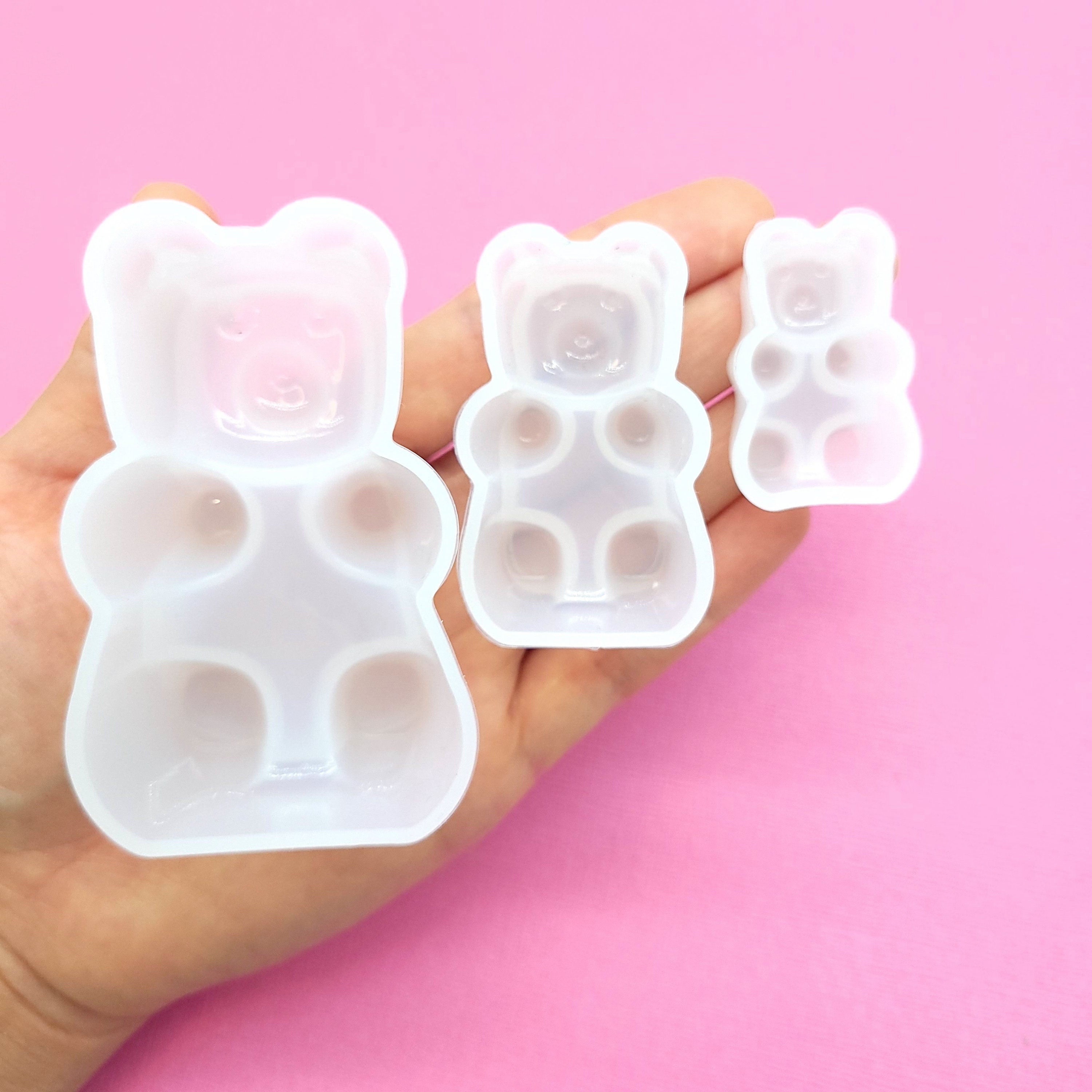 104 SHINY Gummy Bear Resin Mold 3 Sizes Available Resin, UV Resin