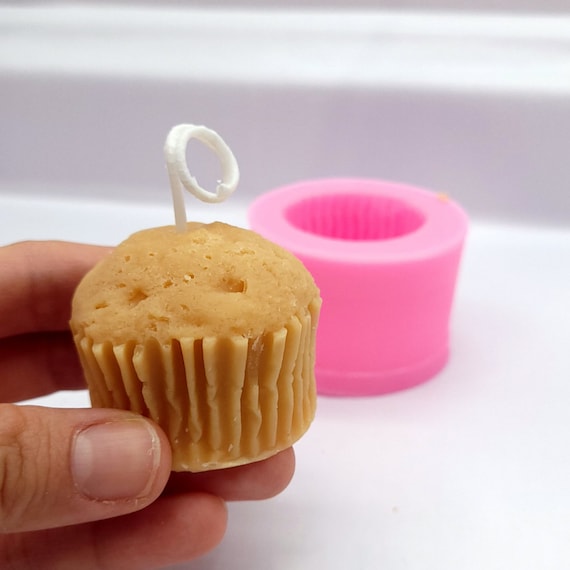 Realistic Mini Cupcake Wax Melts Mold Soap Candle Mold Etsy