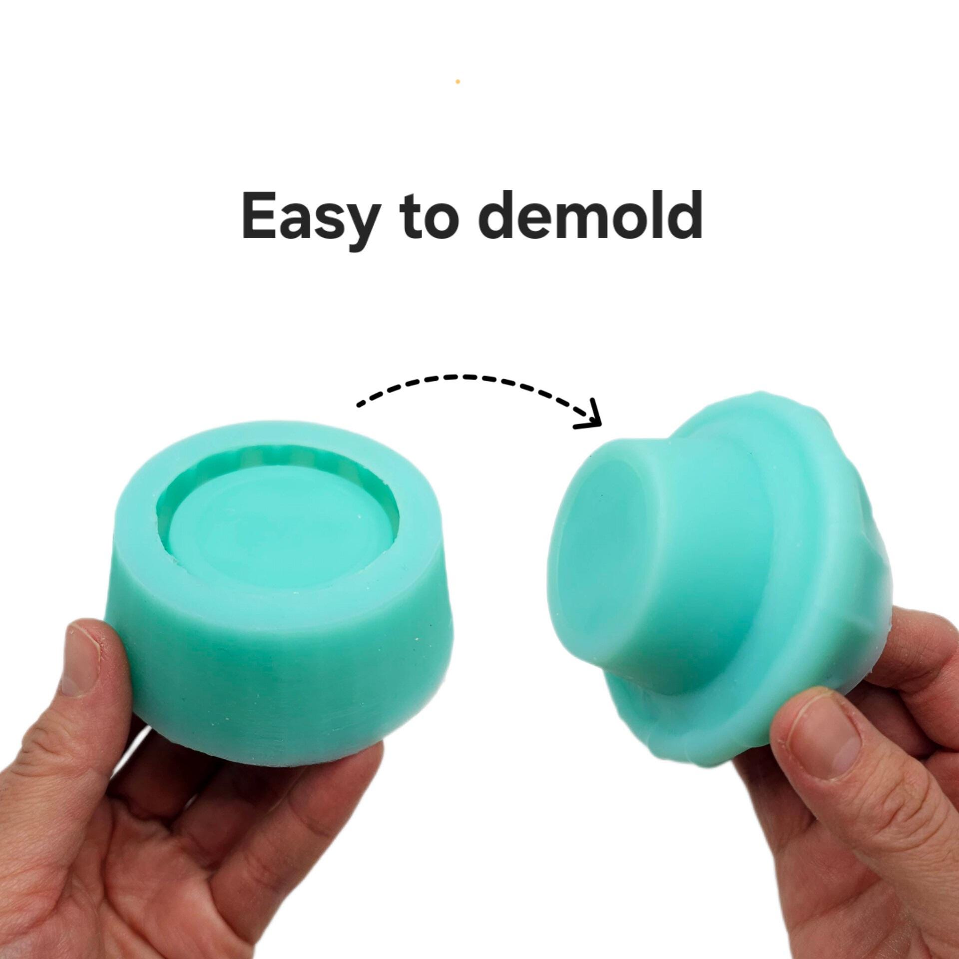 Tart Mold Set of 2, Mini Pie Crust Realistic Candle Wax Melts Tart ...