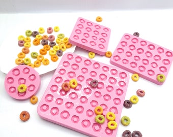 Fruit Loops Multi Cavities Loop Cereal Flexible Silicone Mold Soap Molds  Resin Molds Wax Melts Molds -  Australia