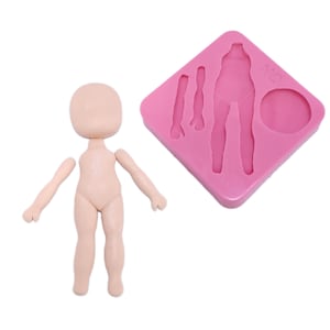 Full body doll silicone mold Dolls Silicone mold MS848