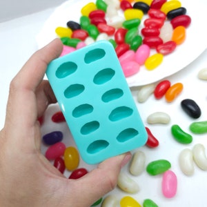 Jelly beans  Silicone Mold Wax mold Resin mold Soap mold Realistic Flexible mold NS066, NS073