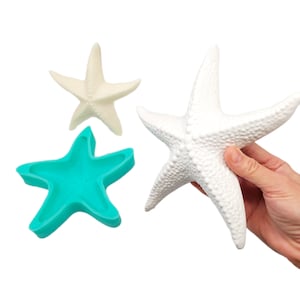Starfish Silicone Mold, Starfish Soap embeds home décor mold, Starfish Mold for Wax melts, Mold for Resin art, candle embeds mold NS032 nck