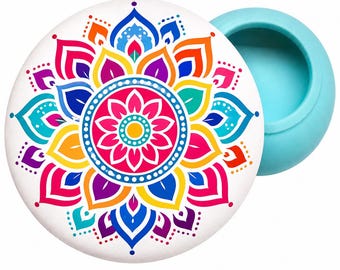 5.5 inch Mandala Silicone Mold, Dotting Art Craft Supplies