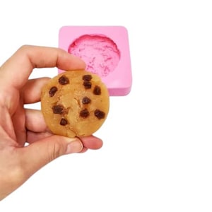 Stampo per biscotti con gocce di cioccolato realistiche, cera fusa / Sapone / Candela / Stampo per cera / Stampo per resina NC008