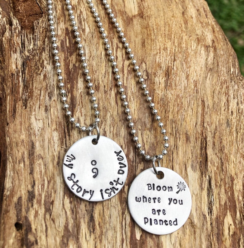 Inspirational nekclace or keychain