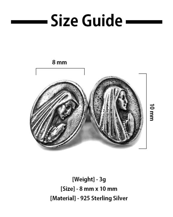 925 Sterling Silver Maria Pierce /silver Maria Earrings