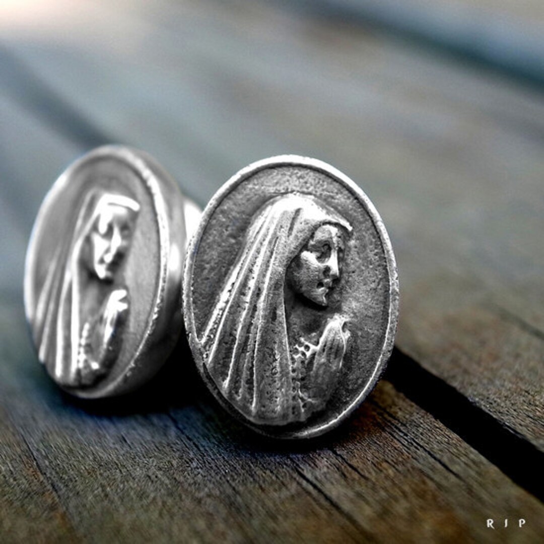 MAIDEN ピアス E-39 18KGP(silver925) solid hoop earring - silver - midnightmoment | 60% - Asian