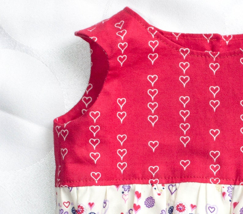 Playsuit Hearts ROMPER NEWBORN Purple Flowers Red Baby PREEMIE All in One Bodysuit Size 00000