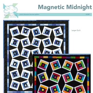 Magnetic Midnight PDF quilt pattern