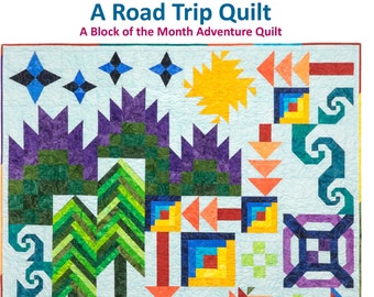 A Road Trip PDF quilt pattern