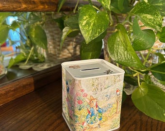 Hucha de hojalata de Beatrix Potter