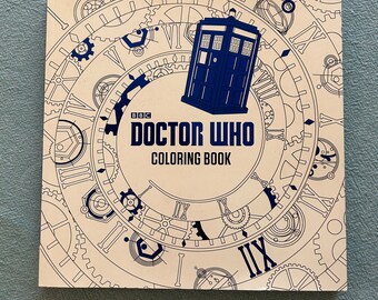 Dr. Who Coloring Book