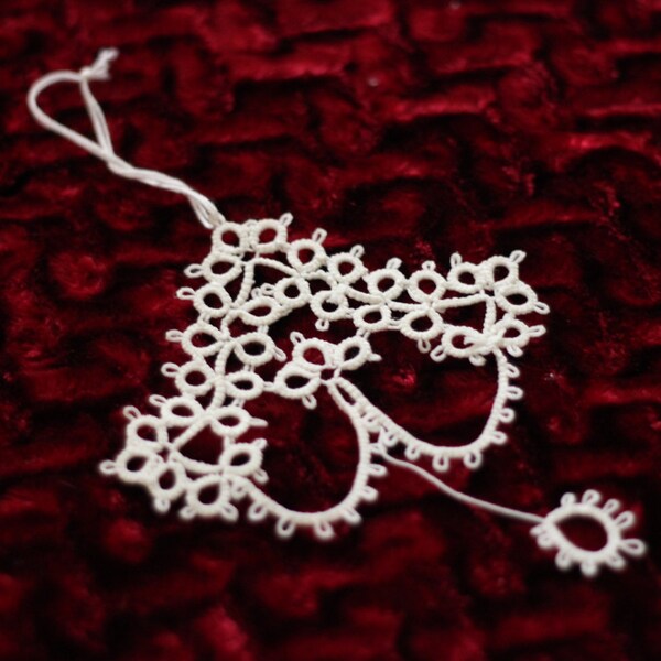 SNOWFLAKE WHITE LACE