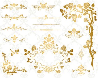gold digital full page